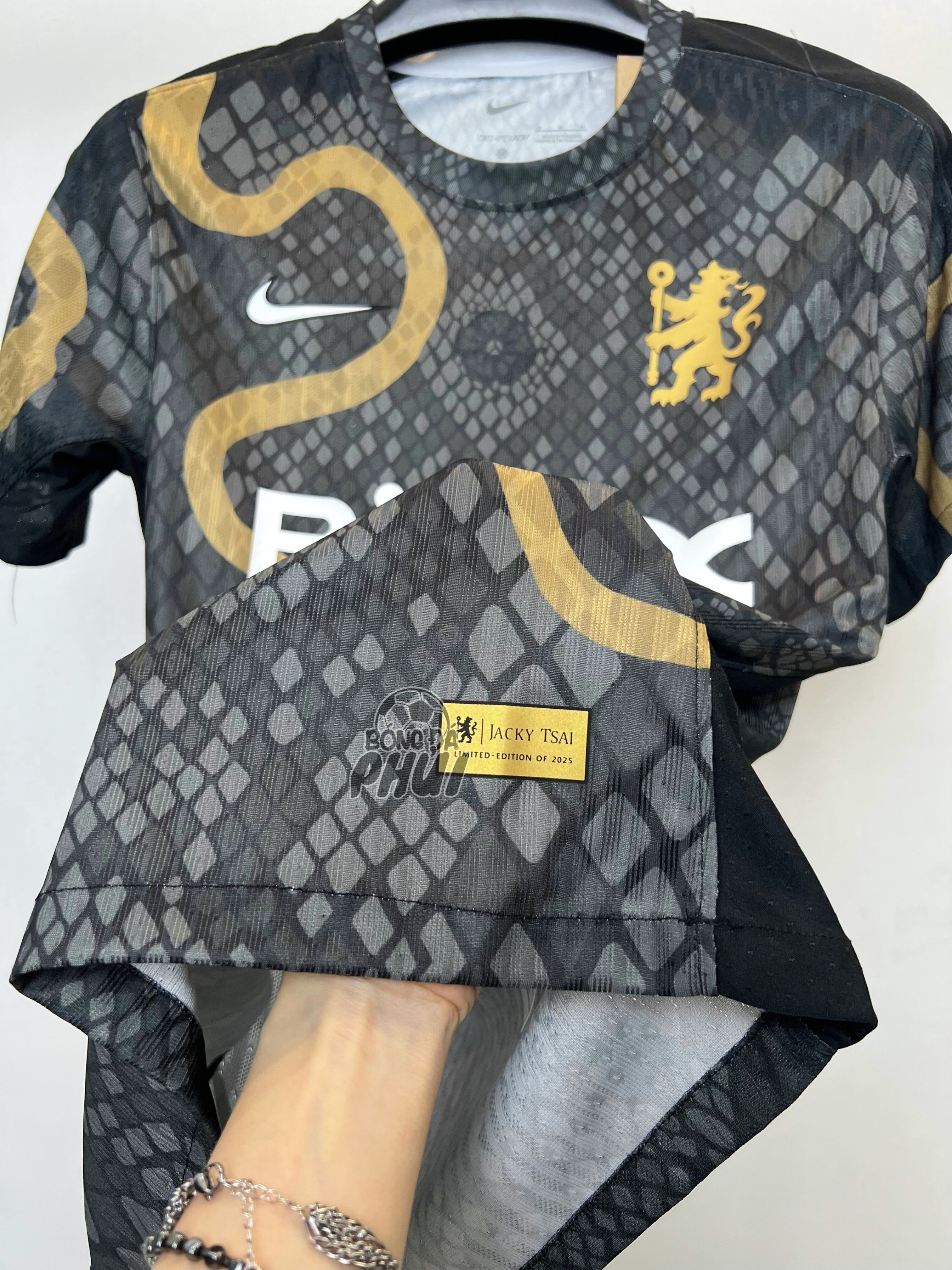 ÁO BODY PRE CHELSEA ĐEN 2025