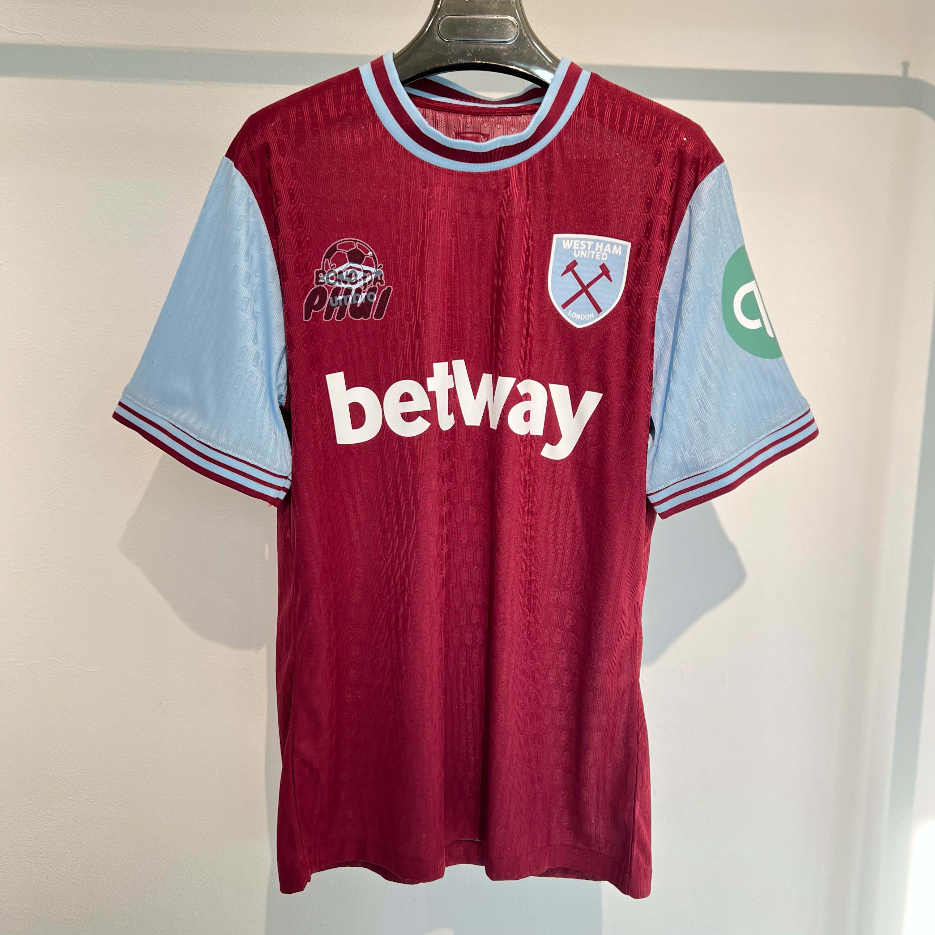 ÁO BODY WESTHAM ĐỎ 2024