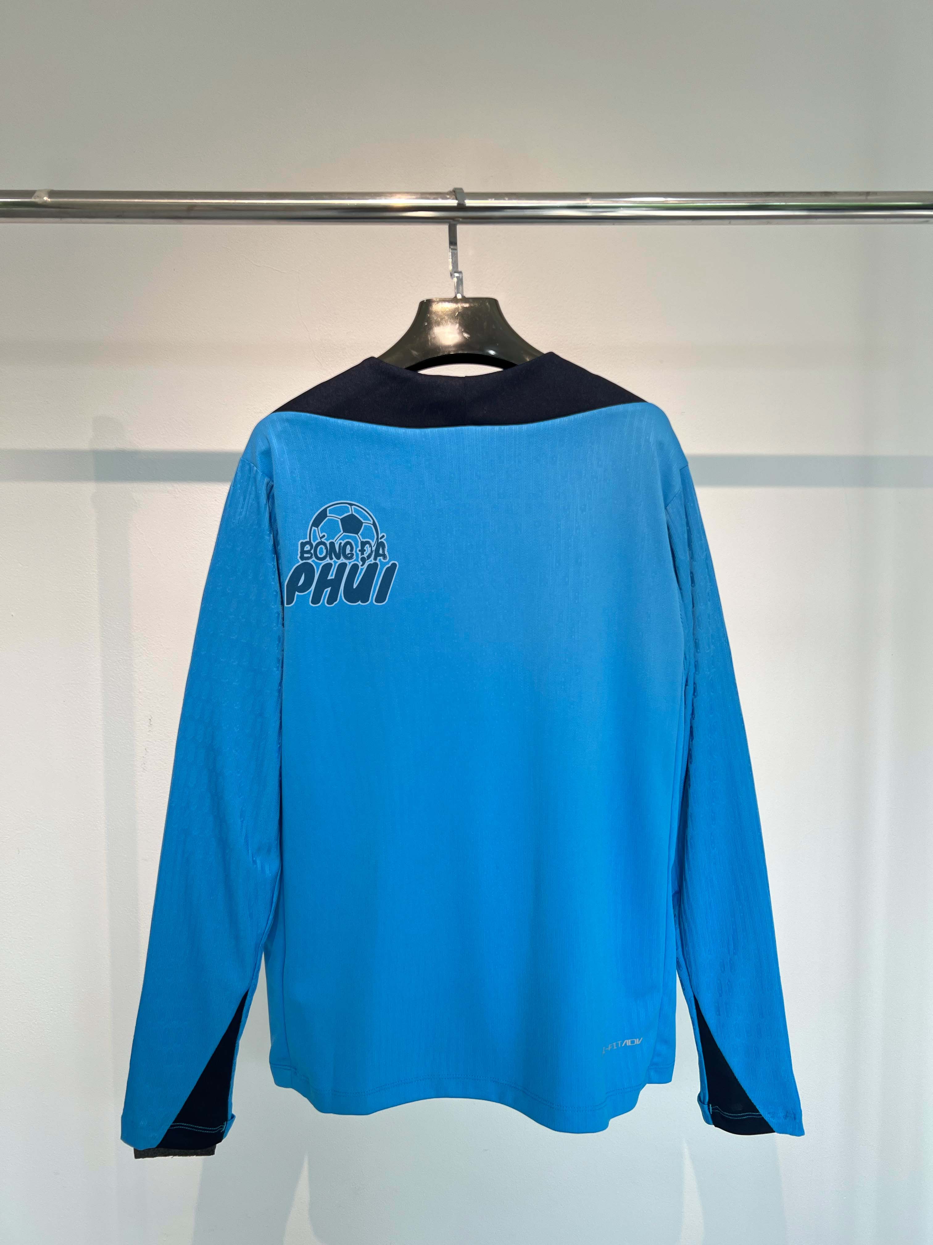 ÁO TẬP DÀI CHELSEA XANH 2024