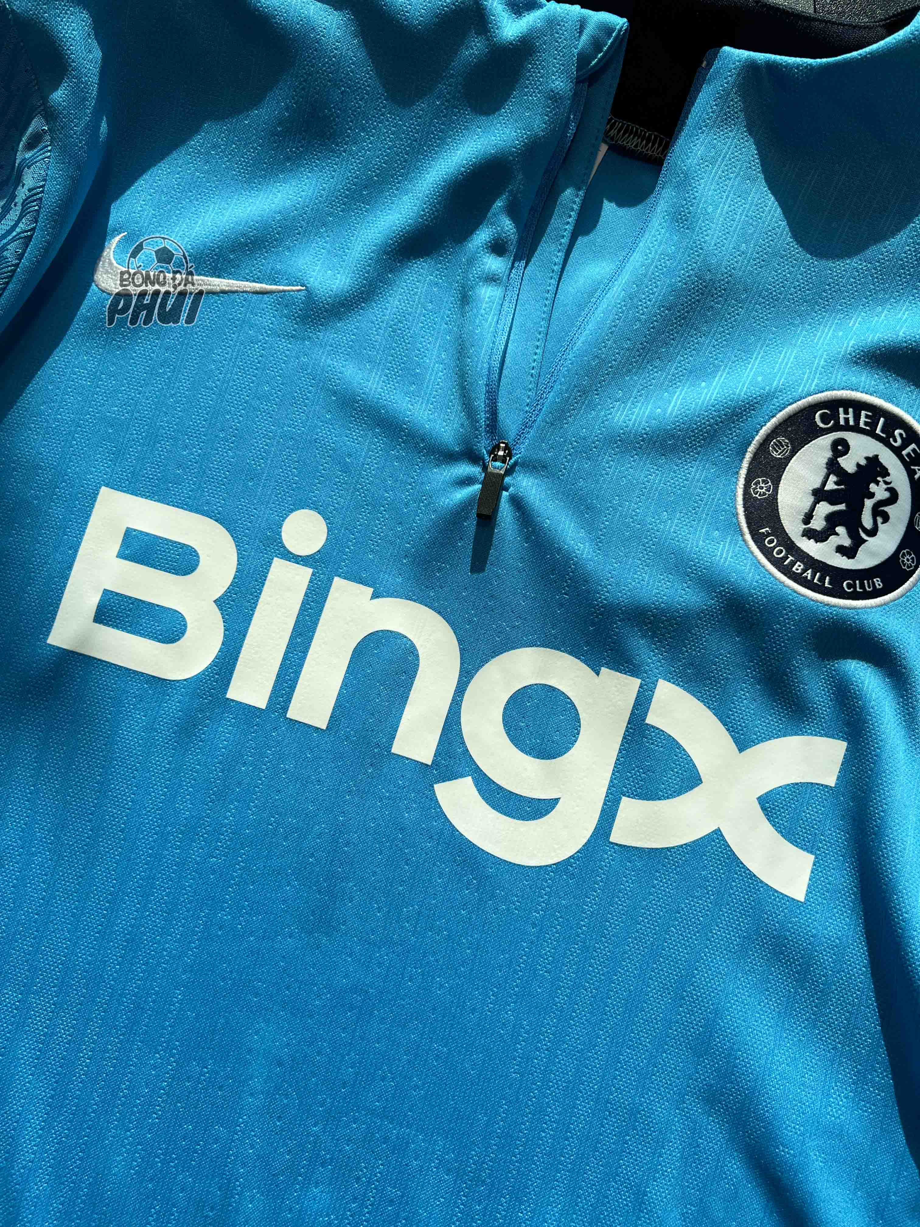 ÁO TẬP DÀI CHELSEA XANH 2024