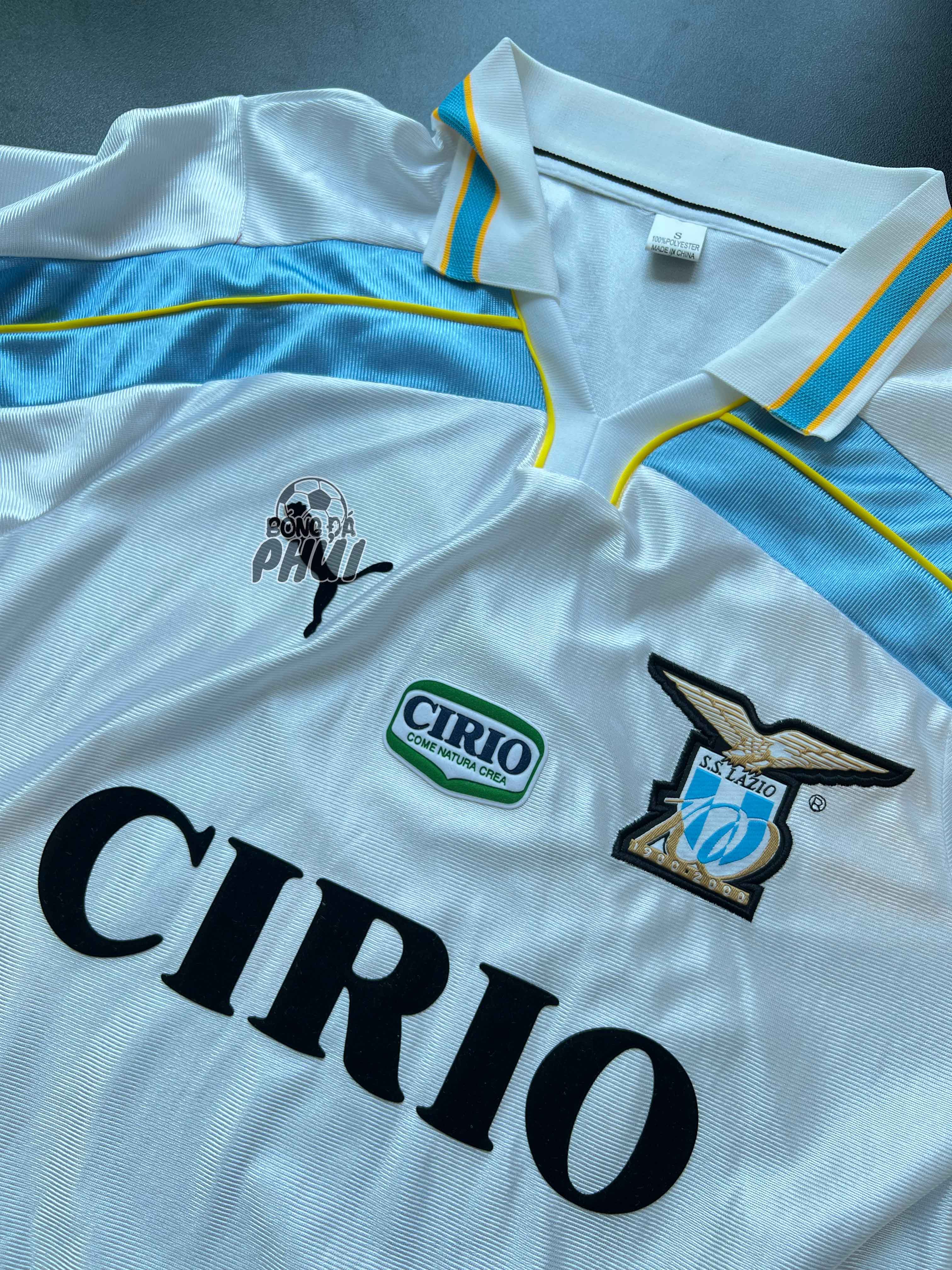 ÁO RETRO LAZIO TRẮNG 99