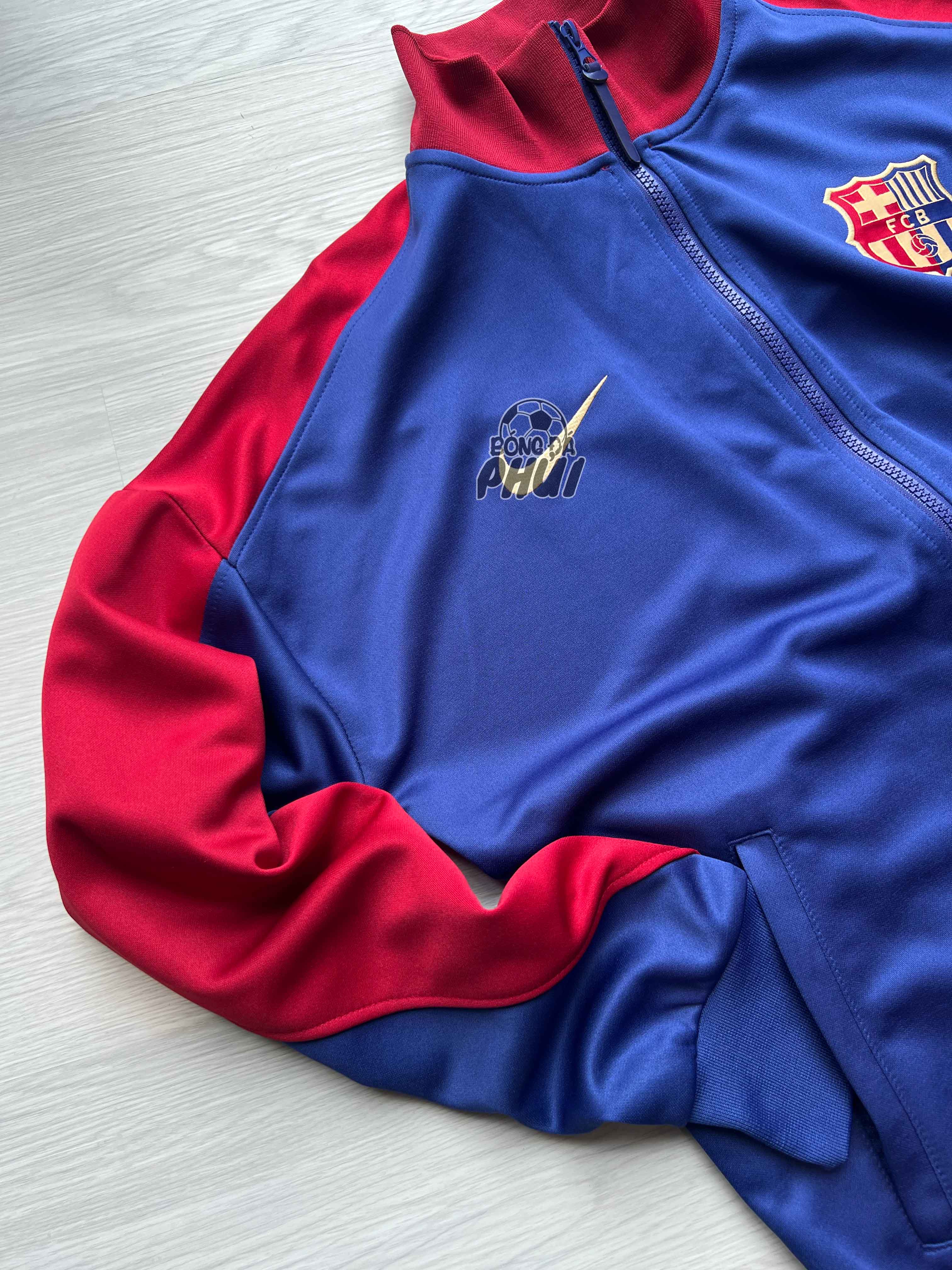 ÁO KHOÁC NỈ BARCA XANH 2024