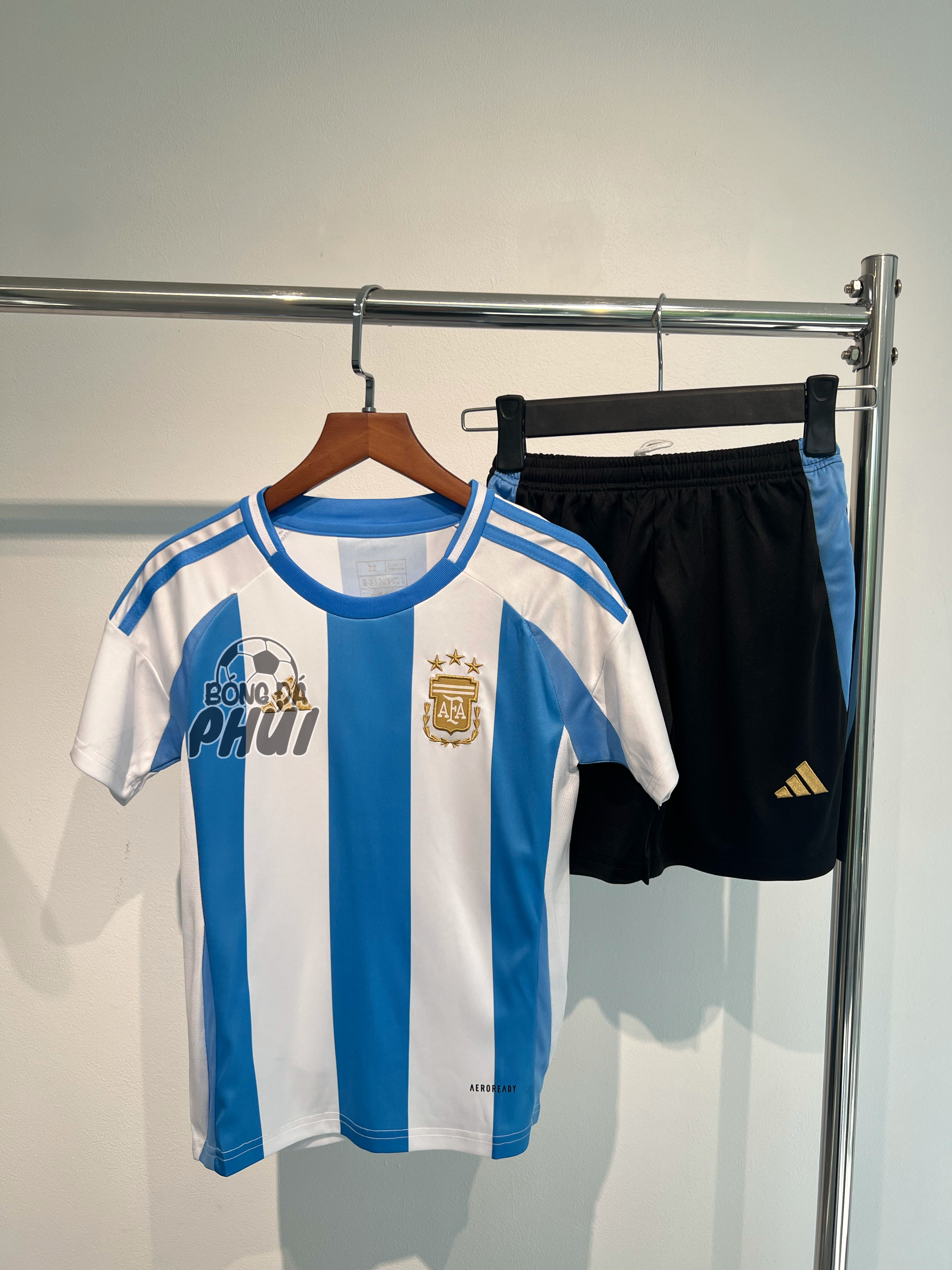 BỘ TE ARG QUẦN ĐEN 2024