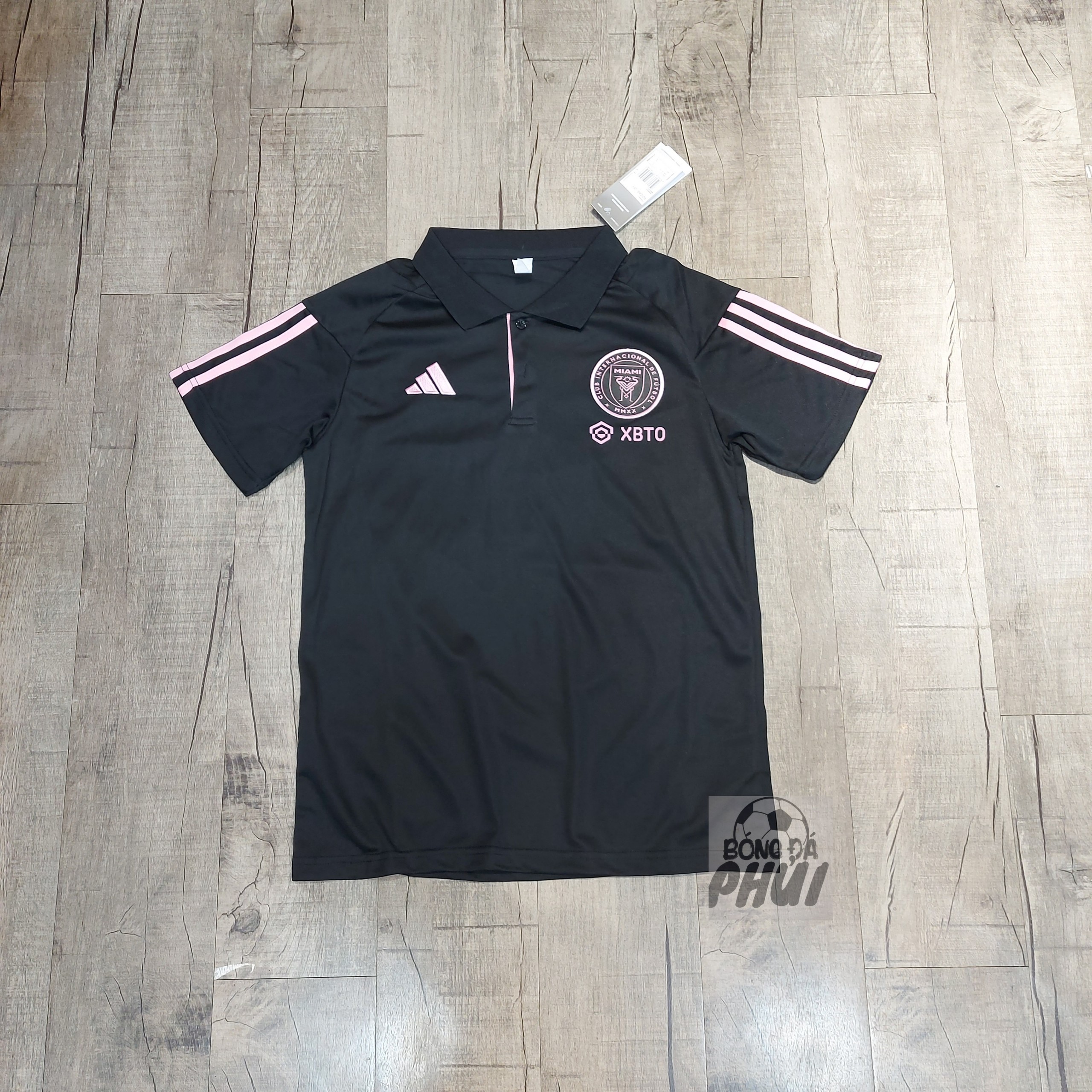 ÁO POLO MIAMI ĐEN 2023