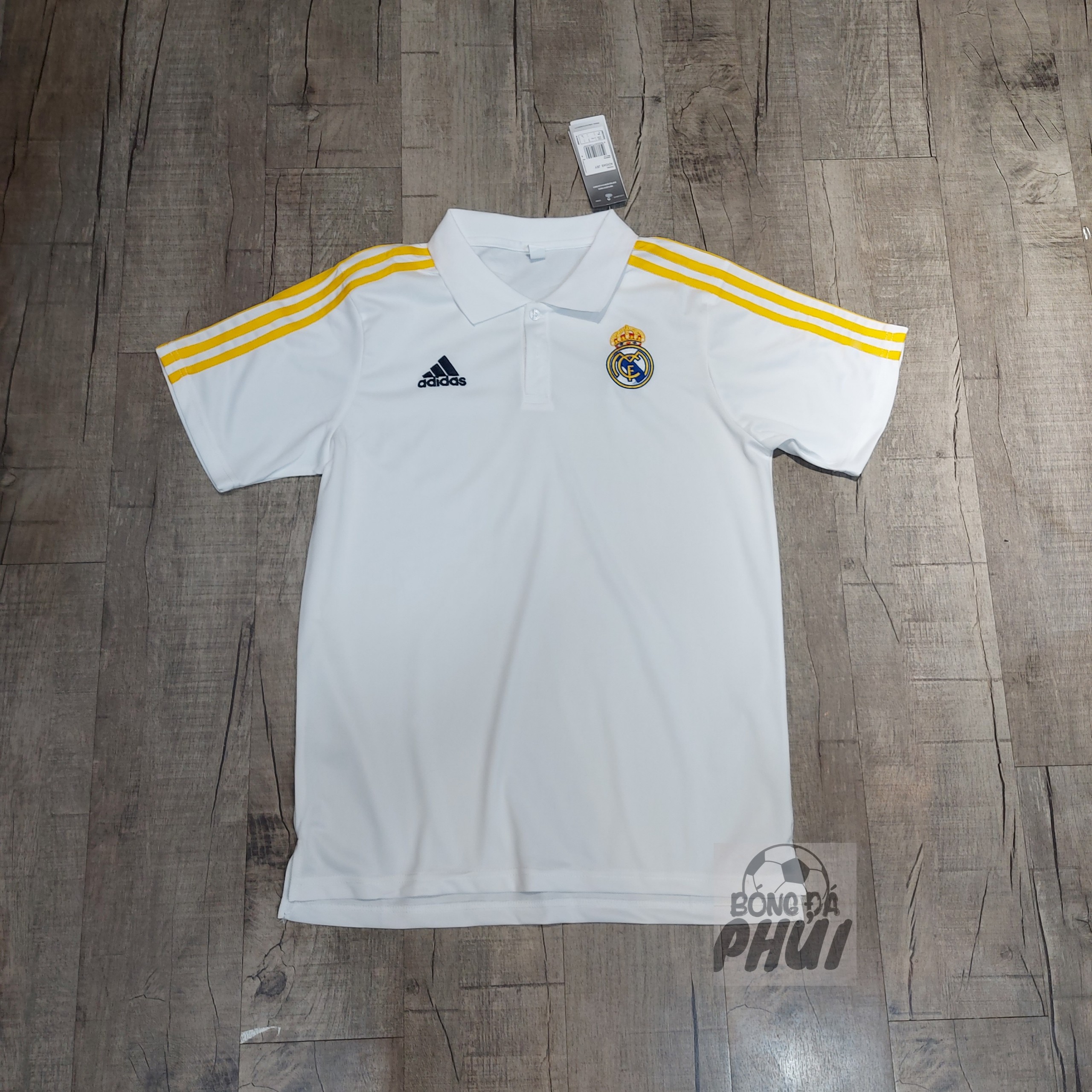 ÁO POLO REAL TRẮNG 2023