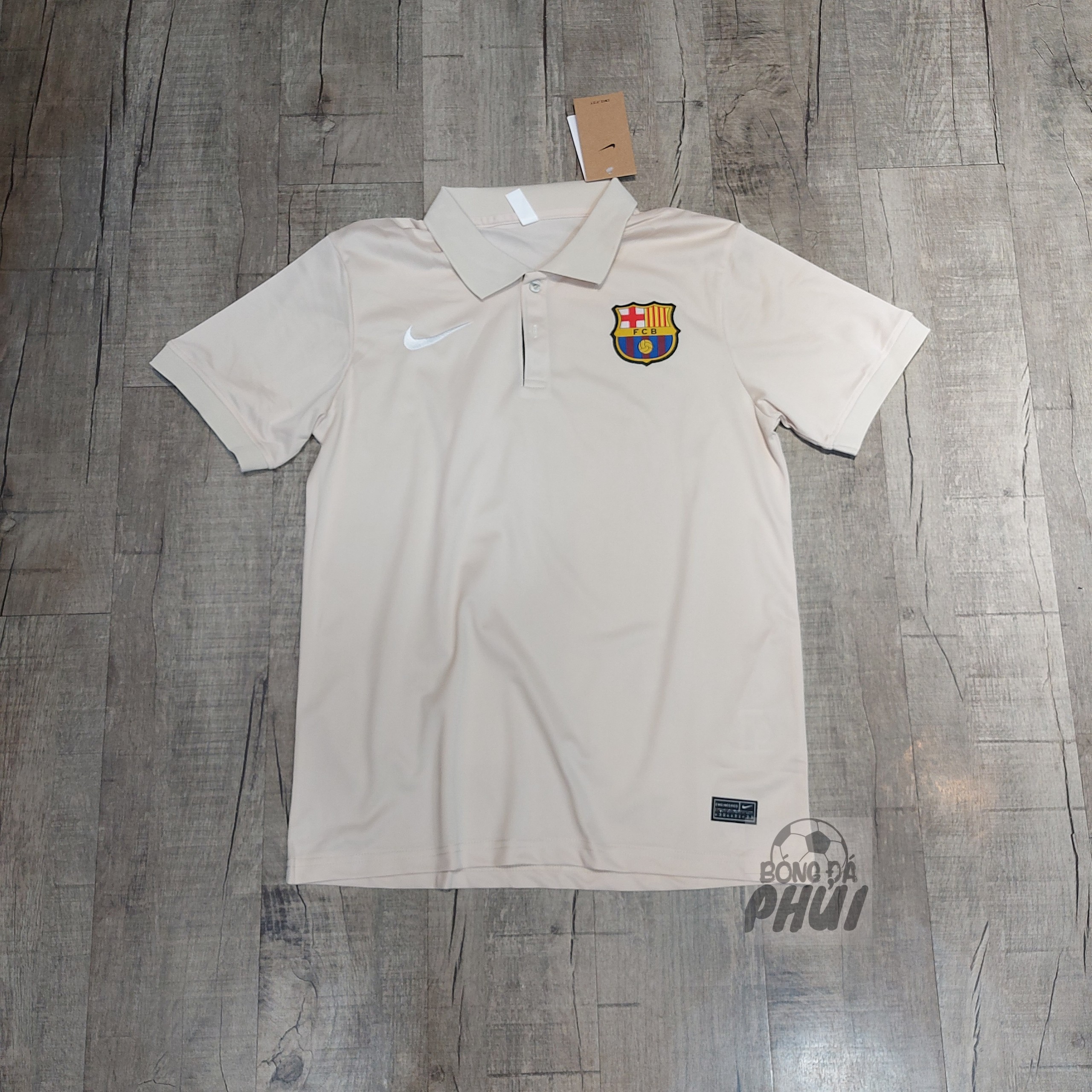 ÁO POLO BARCA TRẮNG 2023
