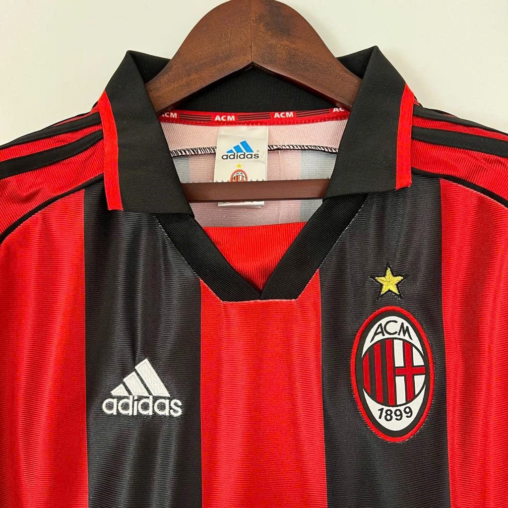 ÁO RETRO AC MILAN 1998