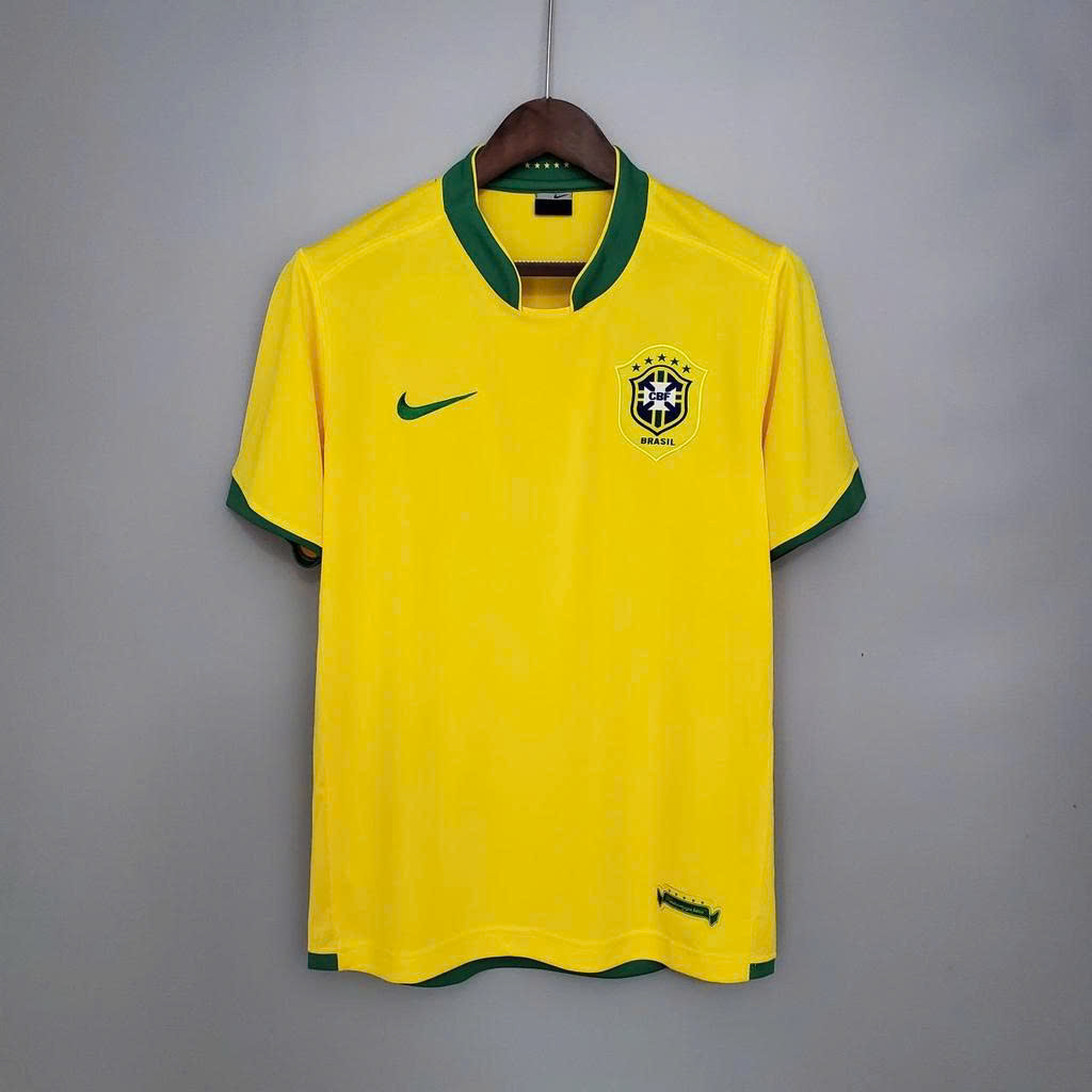 ÁO RETRO BRAZIL VÀNG 2006