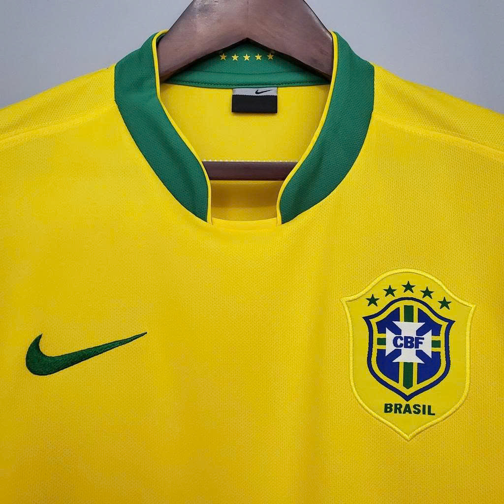 ÁO RETRO BRAZIL VÀNG 2006