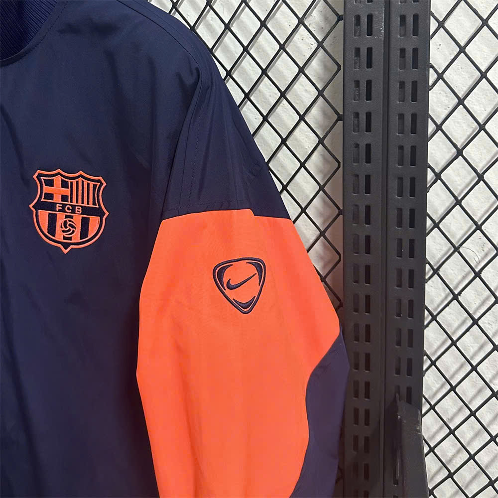 ÁO GIÓ BARCA XANH CAM