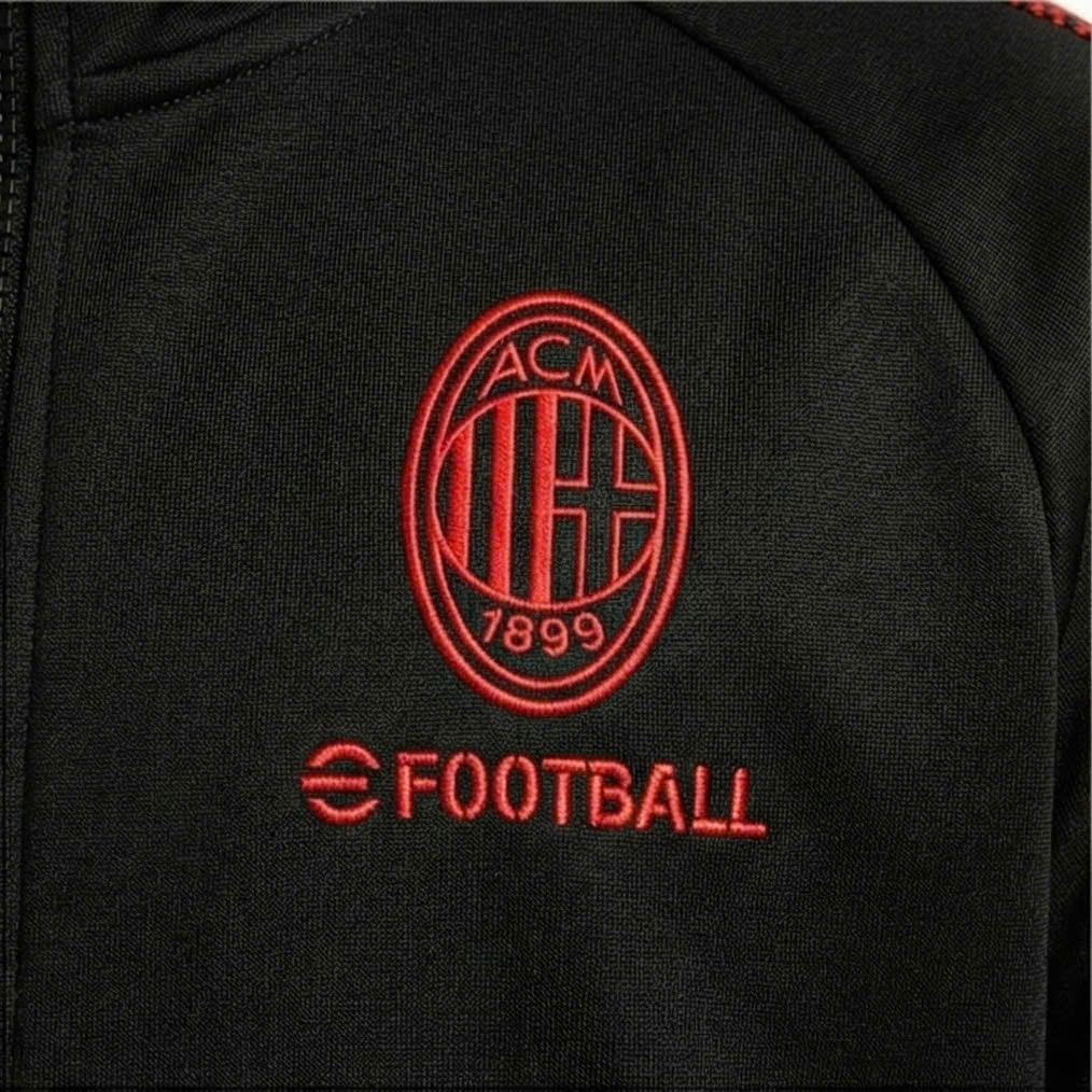 BỘ KHOÁC TE AC MILAN ĐEN 2026