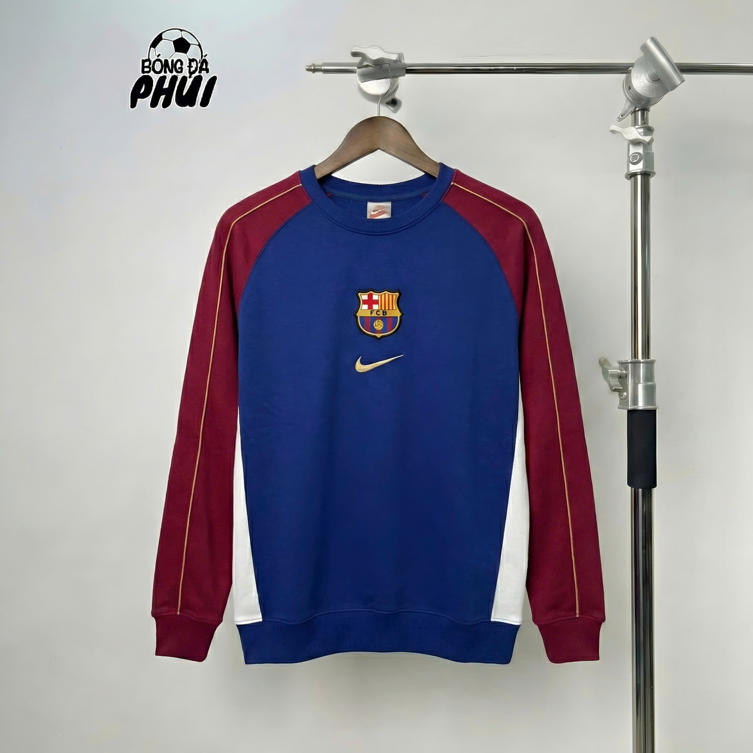 ÁO NỈ BARCA ĐỎ