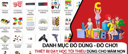 Thông tư 02/2010/TT-BGDĐT thiết bị dạy học tối thiểu dùng cho Giáo dục mầm non