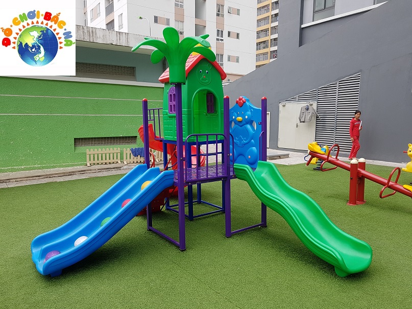 Khảo sát, thi công, lăp đặt sân chơi chung cư CHUNG CƯ RAINBOW LINH ĐÀM