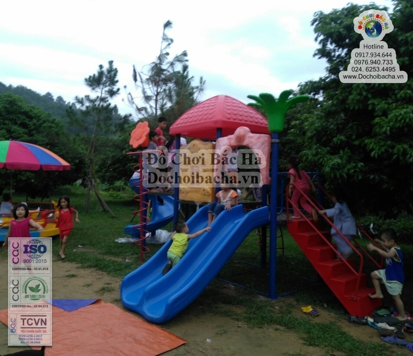 Lắp Đặt Sân Chơi Trẻ Em Tại Khu Du Lịch Sinh Thái Đại Lải - Vĩnh Phúc
