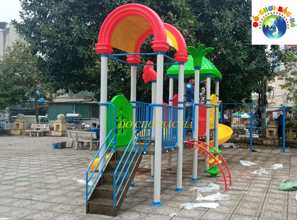 Cung cấp, lắp đặt thiết bị thể thao và đồ chơi trẻ em cho Nhà văn hóa Thôn Cổ Điển B, xã Tứ Hiệp, Huyện  Thanh Trì, Hà Nội.