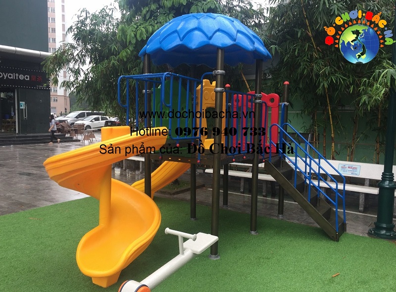 Tư vấn lắp đặt sân chơi Chung cư HUD2 Twin Towers, Khu đô thị Tây Nam Linh Đàm, Hoàng Mai, Hà Nội