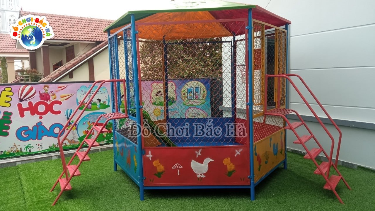 Tư vấn lắp đặt thiết bị vui chơi ngoài trời tại nhà thờ mai lĩnh, xứ cửa lò, nghệ an