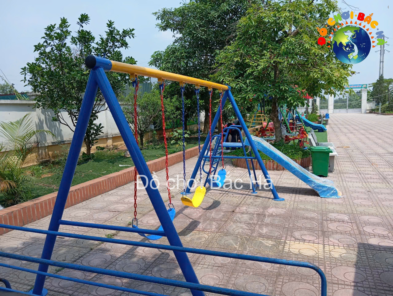 Tư Vấn Lắp Đặt Sân Chơi Trường Mầm Non Tại 3 Điểm Trường Huyện Thanh Oai – Hà Nội