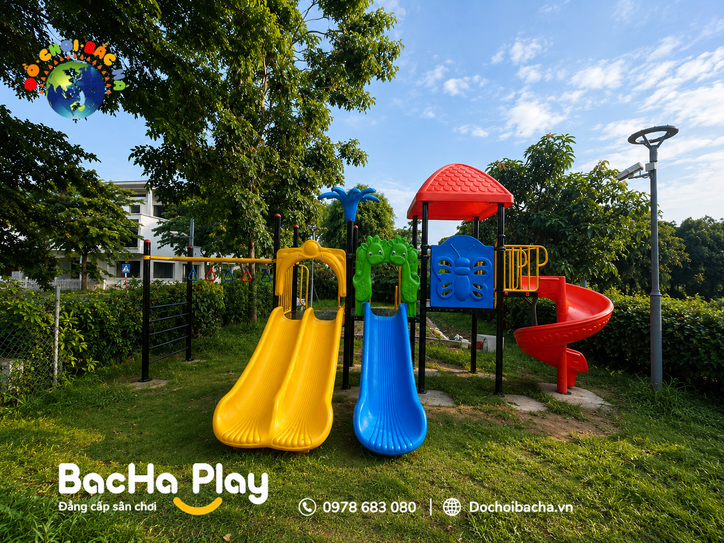 Đồ Chơi Bắc Hà - Hoàn Thiện Khu Vui Chơi Ngoài Trời Tại Trường Mầm Non Quốc Tế Bambini Montessori, TP. Hải Phòng