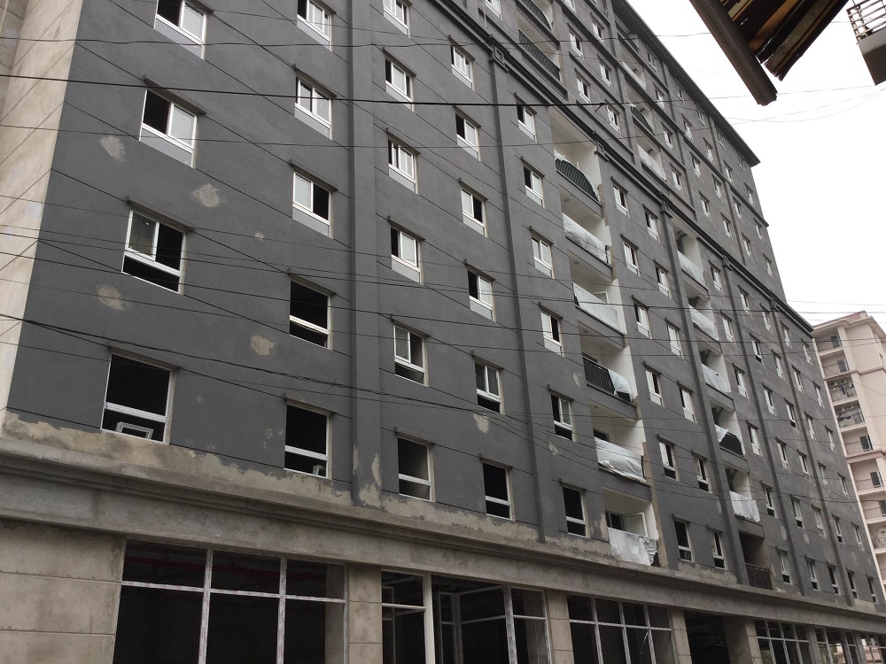 Lăn chống thấm mặt ngoài bằng lanko 451 K10