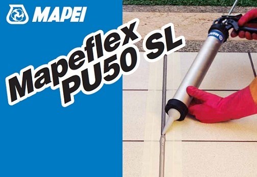 thi công trám khe bằng MapeFlex PU50 SL