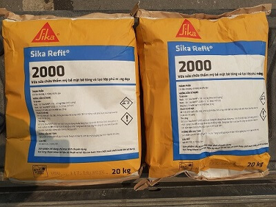 Sika Refit 2000 mẫu vỏ bao mới