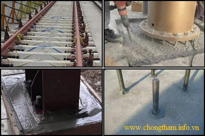Sikagrout GP ứng dụng cho nhiều vị trí