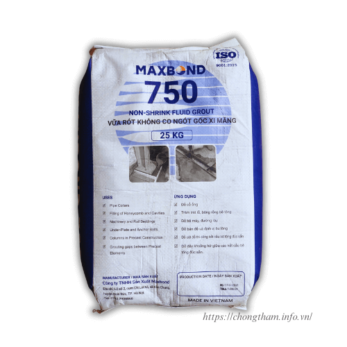 Maxbond 750 đóng bao 25 kg