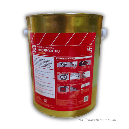 Nitoproof PU 5 kg chống thấm gốc PU hệ dung môi