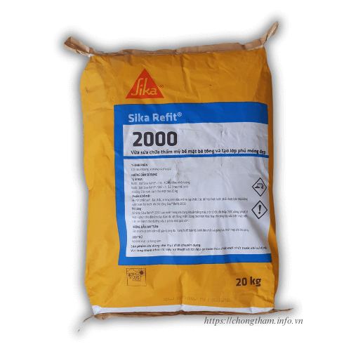 Sika Refit 2000 đóng gói bao 20 kg