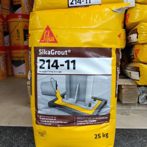 SikaGrout 214 -11: Vữa rót gốc xi măng, bù co ngót chất lượng cao