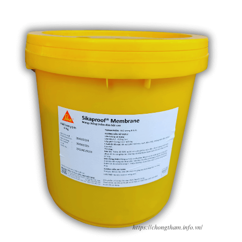 Sikaproof Membrane(6kg): Màng lỏng chống thấm đàn hồi cao cấp gốc nước