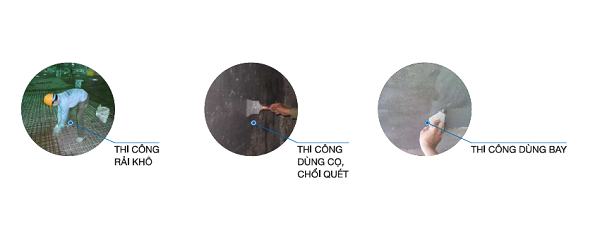 các cách thi công SilkSeal-Crystal