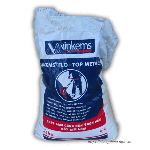 Vinkems® FLO TOP METALLIC chất tăng cứng cốt kim loại