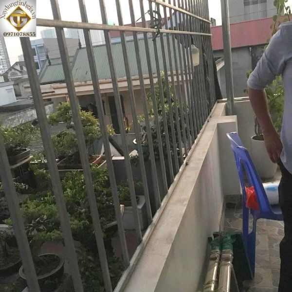 Dịch vụ thi công khung sắt bảo vệ nhà, chung cư chất lượng tại Hà Nội
