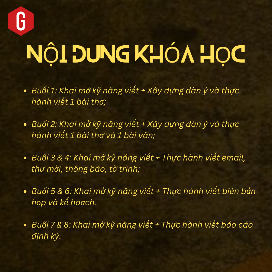 VIẾT CÁC VĂN BẢN LÀM VIỆC