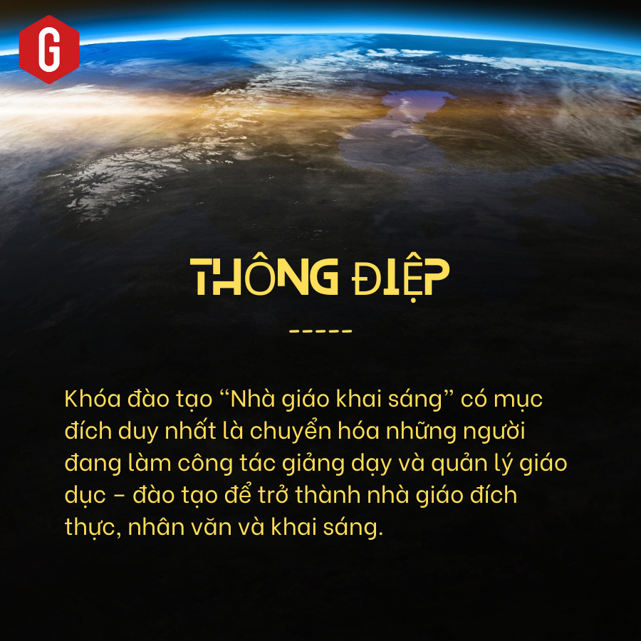 NHÀ GIÁO KHAI SÁNG