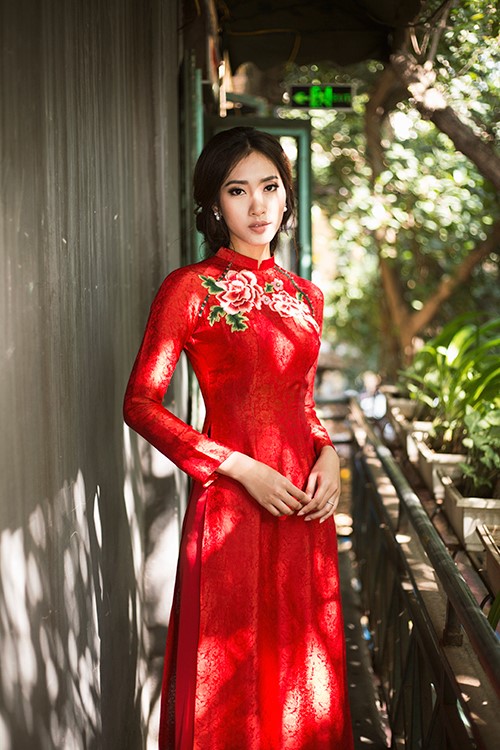 áo dài cưới đẹp năm 2019 ở Hà Nội