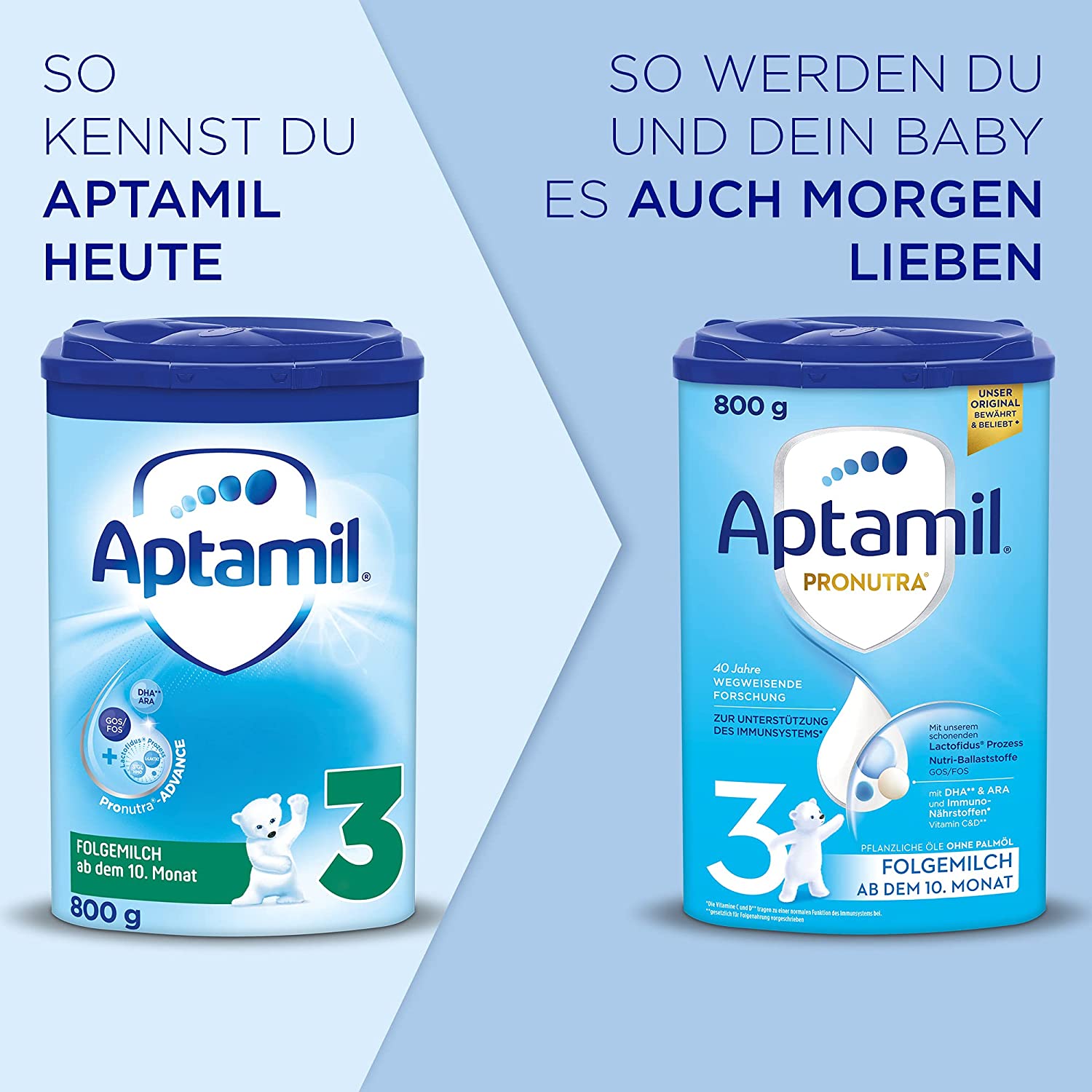 Sữa Aptamil Số 3 Mẫu Mới 2022 – Nội Địa Đức