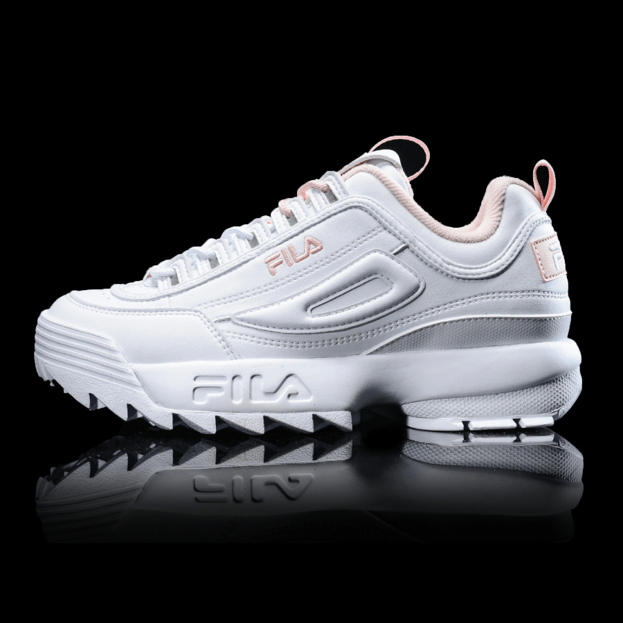 FILA HERITAGE DISRUPTOR II WHITE PINK FS1HTA1074X_WPK