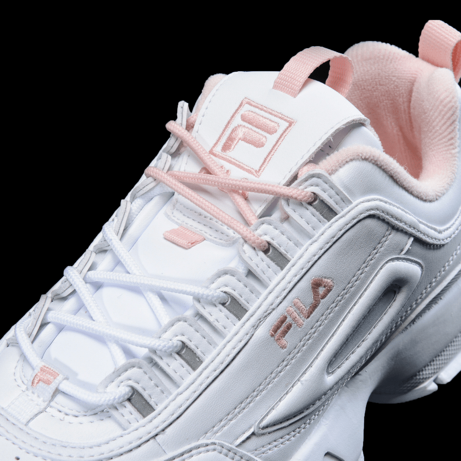 FILA Việt Nam - HERITAGE DISRUPTOR II WHITE PINK FS1HTA1074X_WPK