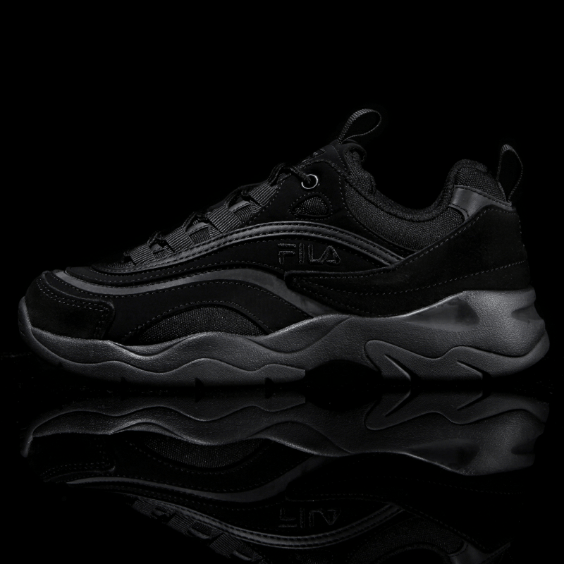fila ray all black