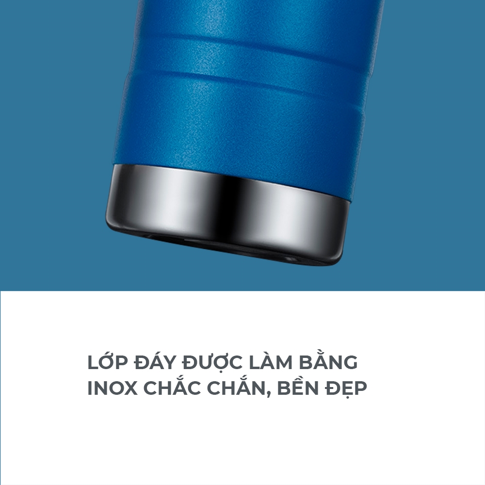 BÌNH GIỮ NHIỆT INOX 304 ELMICH EL 8014 + 8015 (520ml, 680ml)