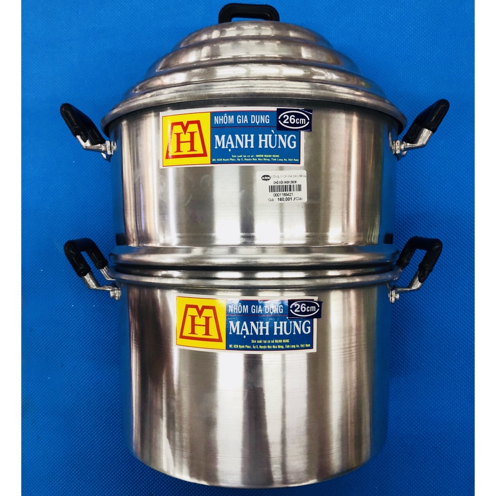 BỘ NỒI XƯỞNG HẤP MẠNH HÙNG 30cm