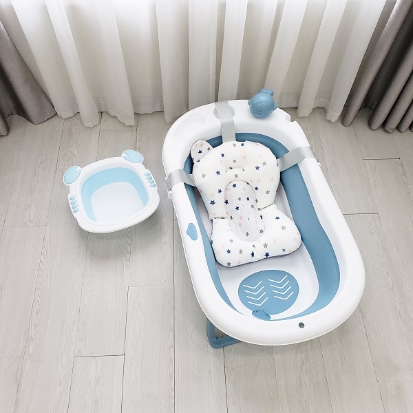 Set chậu tắm + Phao gấp gọn Holla