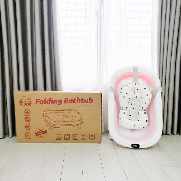 Set chậu tắm + Phao + Nhiệt kế Holla