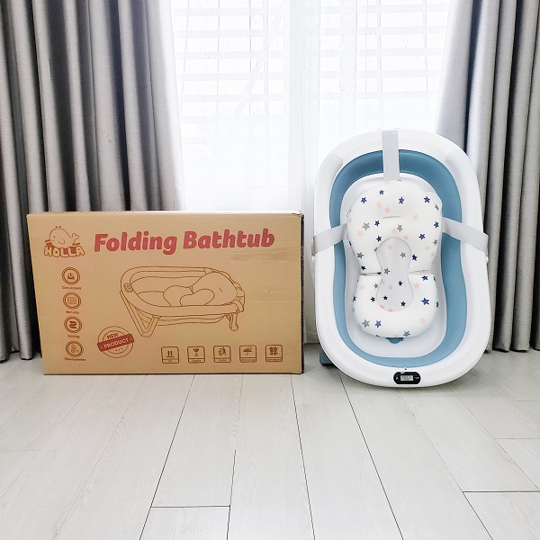 Set chậu tắm + Phao + Nhiệt kế Holla