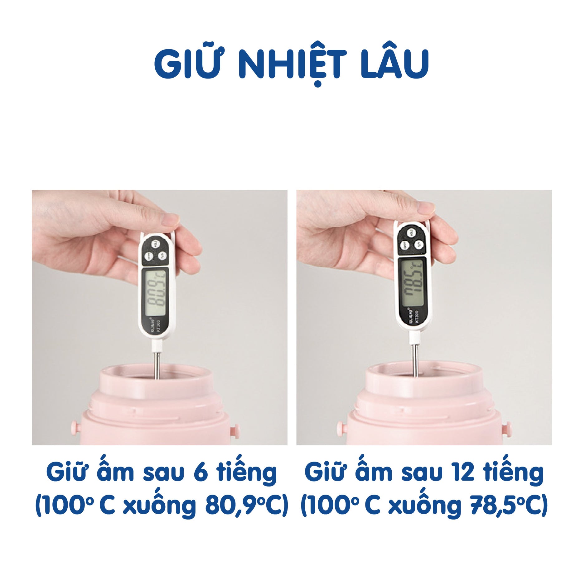 Bình ủ cháo giữ nhiệt Doux