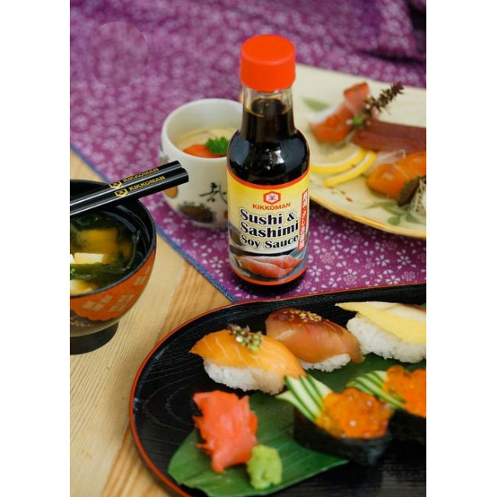 Nước tương Sushi & Sashimi Kikkoman chai 150ml